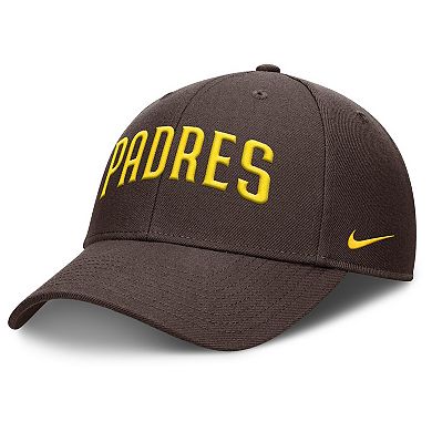 Men's Nike Brown San Diego Padres Rise Gaberdine Adjustable Hat