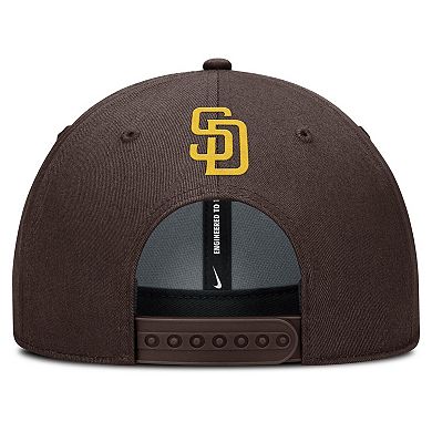 Men's Nike Brown San Diego Padres Rise Gaberdine Adjustable Hat