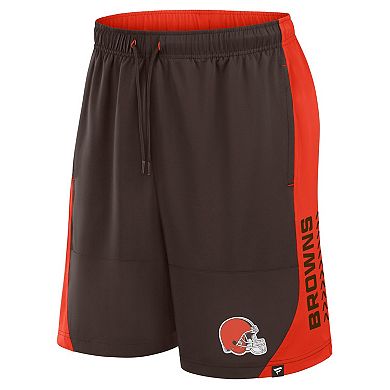 Men's Fanatics Brown Cleveland Browns No Defense Shorts