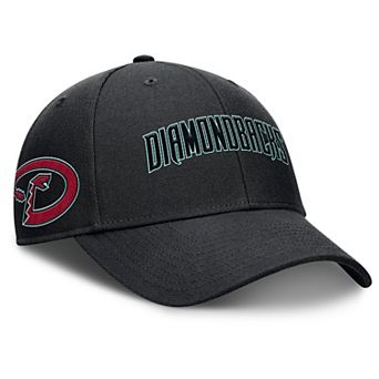 Men's Nike Black Arizona Diamondbacks Rise Gaberdine Adjustable Hat