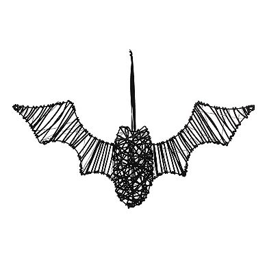 Celebrate Together™ Wicker Hanging Bat Wall Decor 24-inch