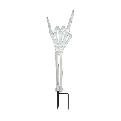 Celebrate Together Metal Skeleton Arm Garden Stake Outdoor Decor