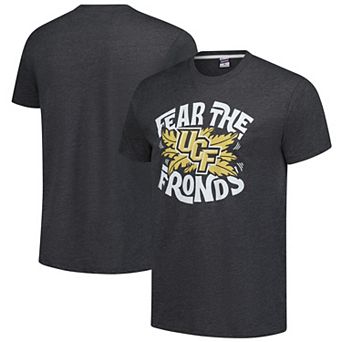 Unisex Charlie Hustle Heather Black UCF Knights Fear the Fronds Tri-Blend T-Shirt