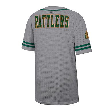 Men's Colosseum Gray Florida A&M Rattlers Free Spirited Baseball Jersey