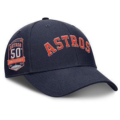 Men's Nike Navy Houston Astros Rise Gaberdine Adjustable Hat