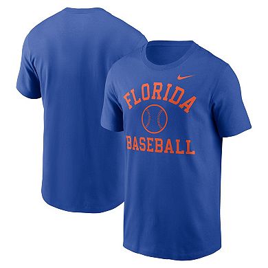 Men's Nike Royal Florida Gators Essential Baseball Arch T-Shirt