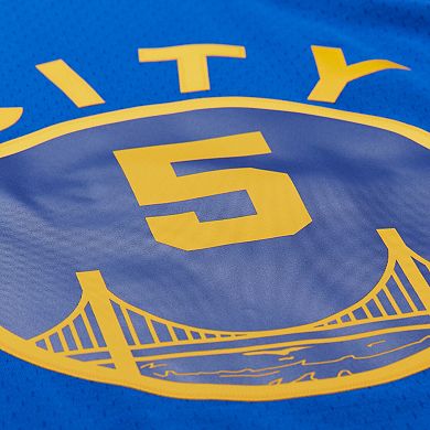 Men's Mitchell & Ness Baron Davis Royal Golden State Warriors Hardwood Classics 2004/05 Swingman Jersey