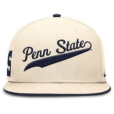 Men's Nike Natural Penn State Nittany Lions Primetime True Performance Fitted Hat
