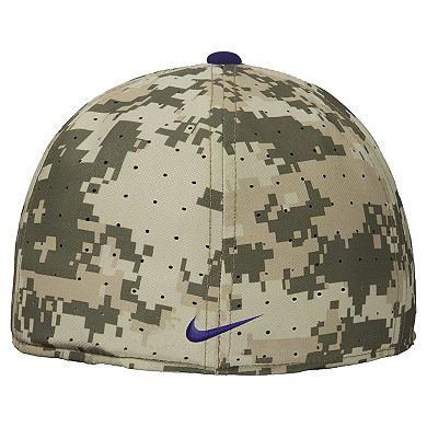 Men's Nike Digital Camo TCU Horned Frogs On-Field Baseball Performance Fitted Hat