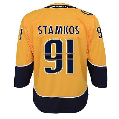 Youth Steven Stamkos Gold Nashville Predators Home Premier Player Jersey
