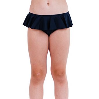 Big Girl's Ruffled Bikini Bottom