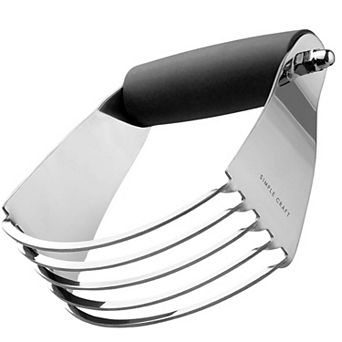 Zulay Kitchen Pastry Dough Cutter with Comfortable Grip Handle