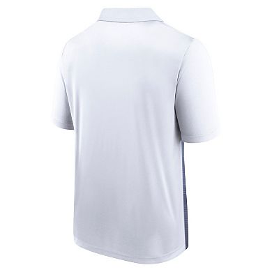 Men's Fanatics White Detroit Tigers Iconic Parameter Sublimated Polo