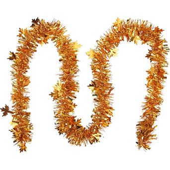 Celebrate Together™ Fall Polypropylene Fall Leaves Tinsel Garland
