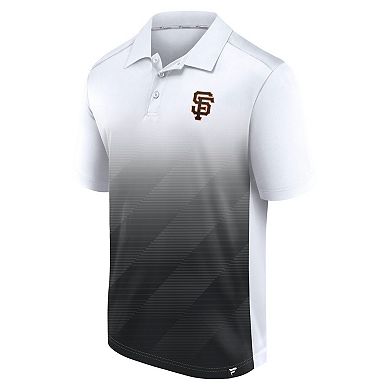 Men's Fanatics White San Francisco Giants Iconic Parameter Sublimated Polo