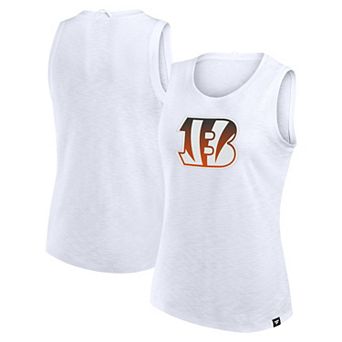 Women's Fanatics White Cincinnati Bengals Slub Tank Top