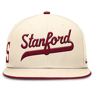 Men's Nike Natural Stanford Cardinal Primetime True Performance Fitted Hat