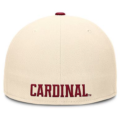 Men's Nike Natural Stanford Cardinal Primetime True Performance Fitted Hat
