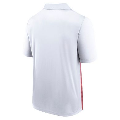 Men's Fanatics White Cincinnati Reds Iconic Parameter Sublimated Polo
