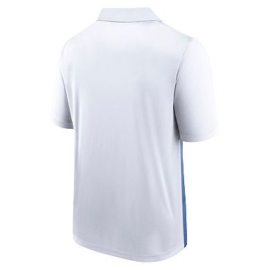 Men's Fanatics White Kansas City Royals Iconic Parameter Sublimated Polo