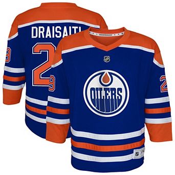 Youth Leon Draisaitl Royal Edmonton Oilers Home Replica Player Jersey