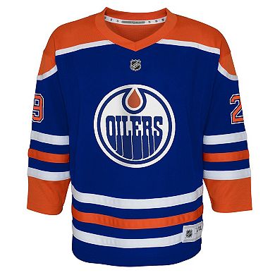 Youth Leon Draisaitl Royal Edmonton Oilers Home Replica Player Jersey