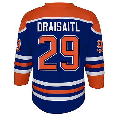 Youth Leon Draisaitl Royal Edmonton Oilers Home Replica Player Jersey