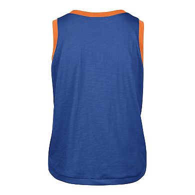 Women's '47 Royal Florida Gators Premier Ringer Tank Top