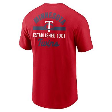Men's Nike Red Minnesota Twins T-Shirt