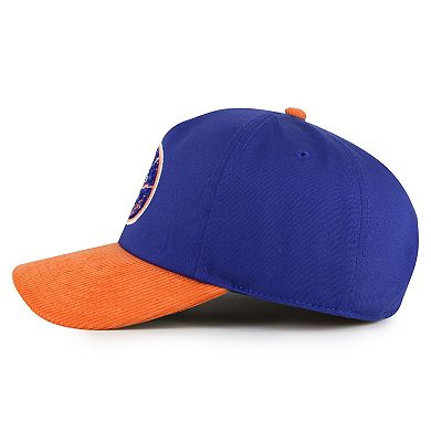 Men's American Needle Royal/Orange New York Islanders Burnett Adjustable Hat