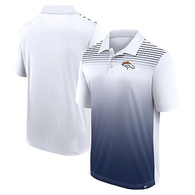 Men's Logo Athletic White Denver Broncos Sandlot Game Polo