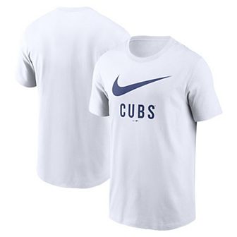 Men's Nike White Chicago Cubs Swoosh T-Shirt