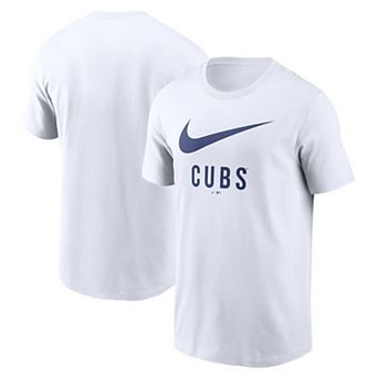 Men's Nike White Chicago Cubs Swoosh T-Shirt