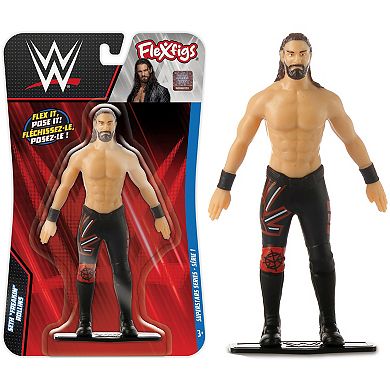 FleXfigs: Seth Rollins & Roman Reigns 2 Character Pack WWE Superstars Articulated Action Figures