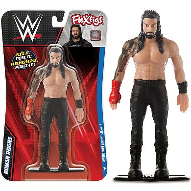FleXfigs: Seth Rollins & Roman Reigns 2 Character Pack WWE Superstars Articulated Action Figures