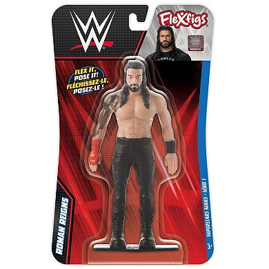 FleXfigs: Seth Rollins & Roman Reigns 2 Character Pack WWE Superstars Articulated Action Figures