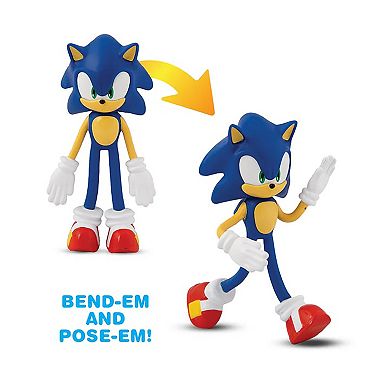 FleXfigs: Sonic & Knuckles 2 Character Pack Sonic The Hedgehog Articulated Action Figures