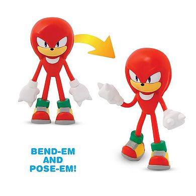 FleXfigs: Sonic & Knuckles 2 Character Pack Sonic The Hedgehog Articulated Action Figures