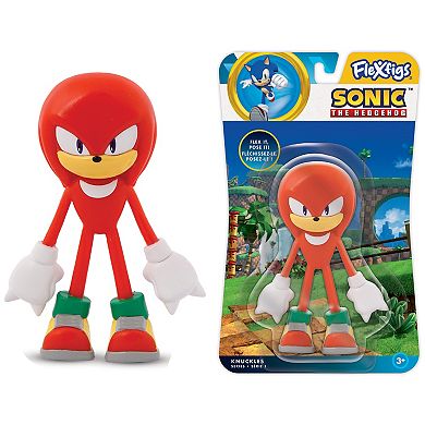 FleXfigs: Sonic & Knuckles 2 Character Pack Sonic The Hedgehog Articulated Action Figures