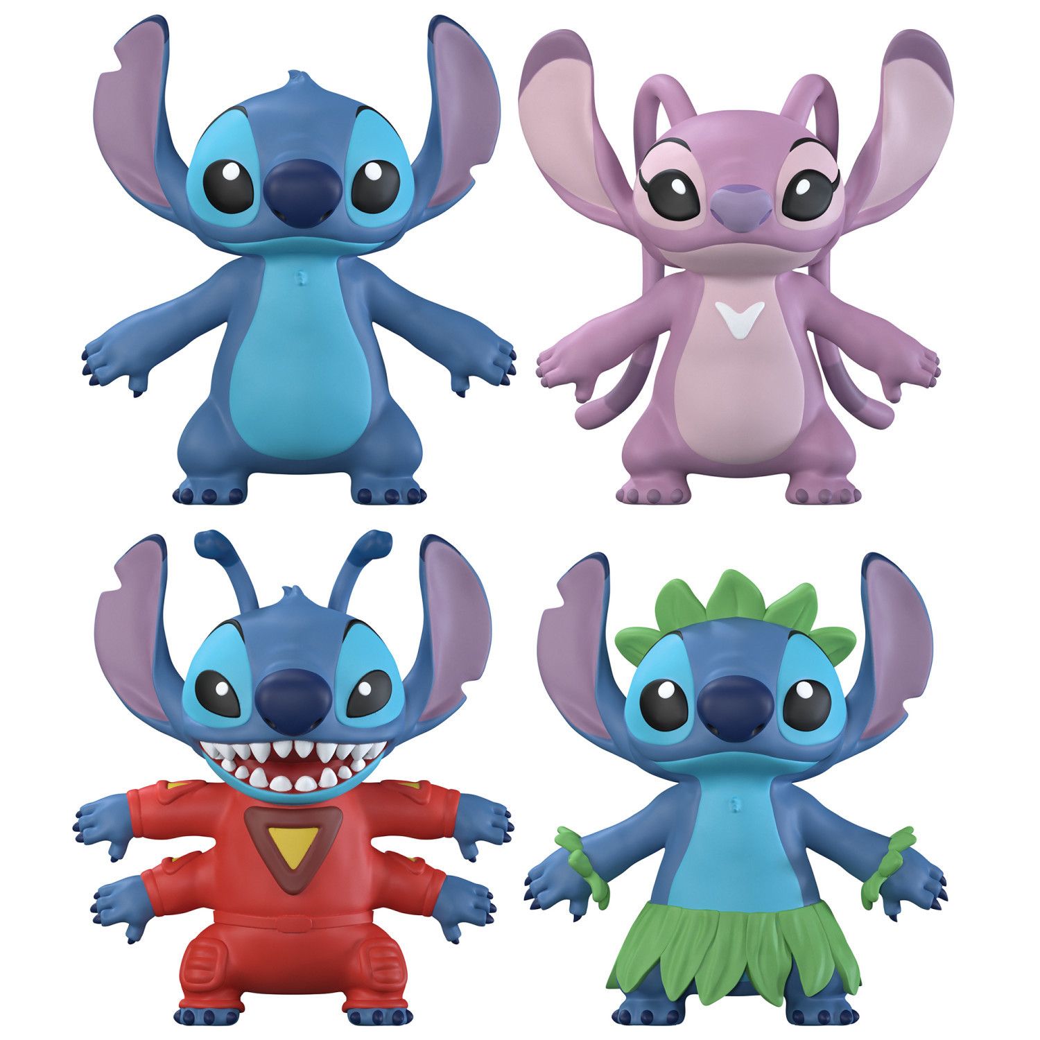 Детские фигурки FleXfigs: Lilo & Stictch 4 Character Pack Disney Articulated Action Figures — фото 1