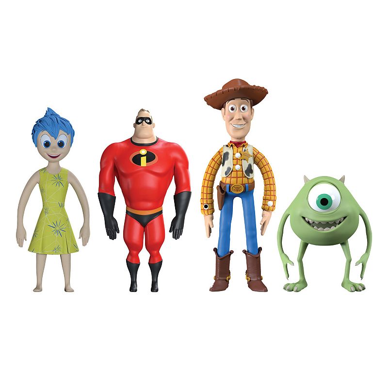 FleXfigs: Pixar 4 Character Pack Articulated Action Figures