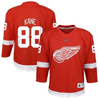 Youth Patrick Kane Red Detroit Red Wings Alternate Replica Player Jersey