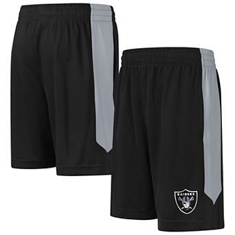 Youth Black Las Vegas Raiders Fashion Shorts