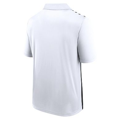 Men's White/Black Cleveland Browns Sandlot Game Polo