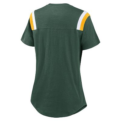 売れ筋商品|||ナイキ カットソー トップス レディース Women's Green Green Bay Packers Historic Slub Fashion T-Shirt Green Women's Nike Green Green Bay Packers Historic Slub Fashion T