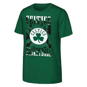 Youth Kelly Green Boston Celtics Garage Hero T-Shirt