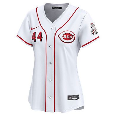 Women's Nike Elly De La Cruz White Cincinnati Reds Home Limited Player Jersey