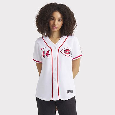 Women's Nike Elly De La Cruz White Cincinnati Reds Home Limited Player Jersey