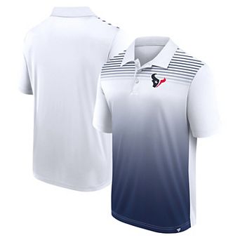 Men's White/Navy Houston Texans Sandlot Game Polo