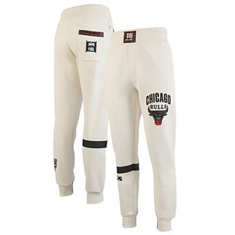 Men's NBA x Two Hype Cream Chicago Bulls Culture & Hoops Collection Premium Jogger Pants